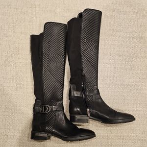 Vince Camuto Size 9.5 Black Riding Boots